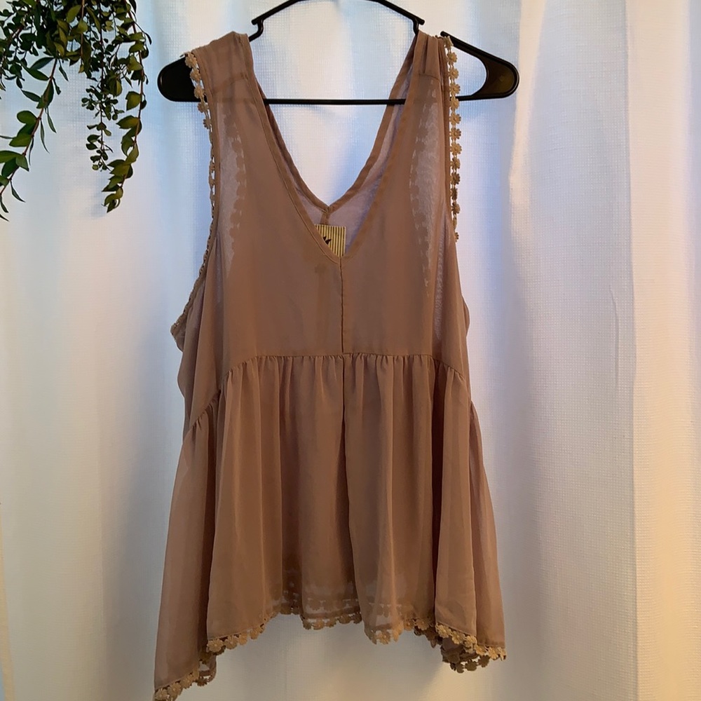 Free People Flowy Top